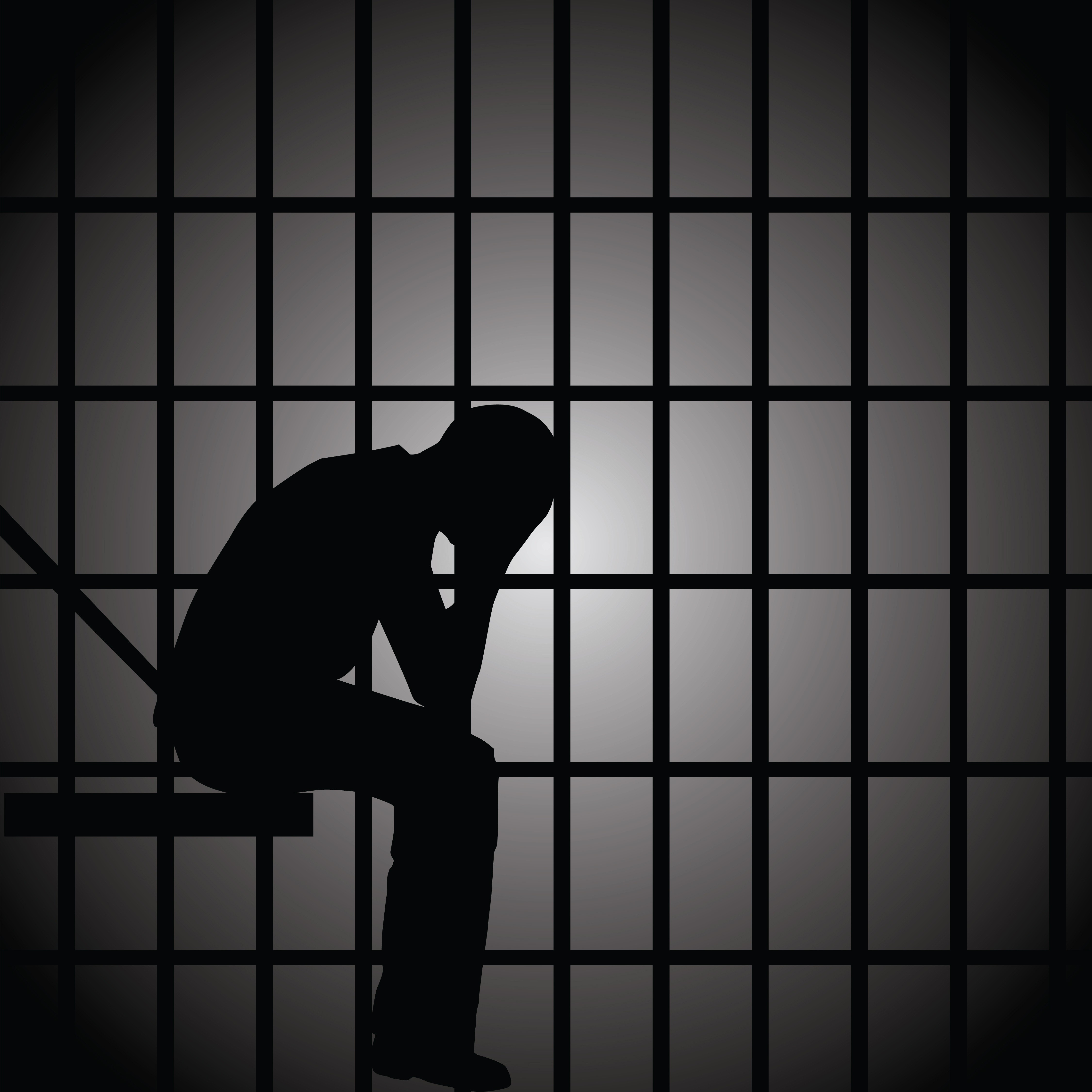 free clipart man in jail - photo #48